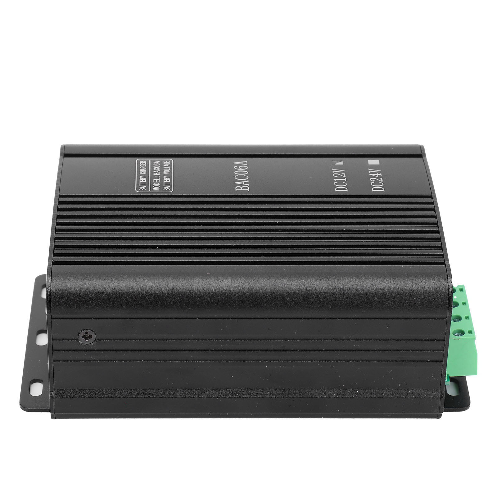 Chargeur automatique de batterie BAC06A 12 V/24 V, 6 A, alliage d'aluminium, pour groupe électrogène diesel