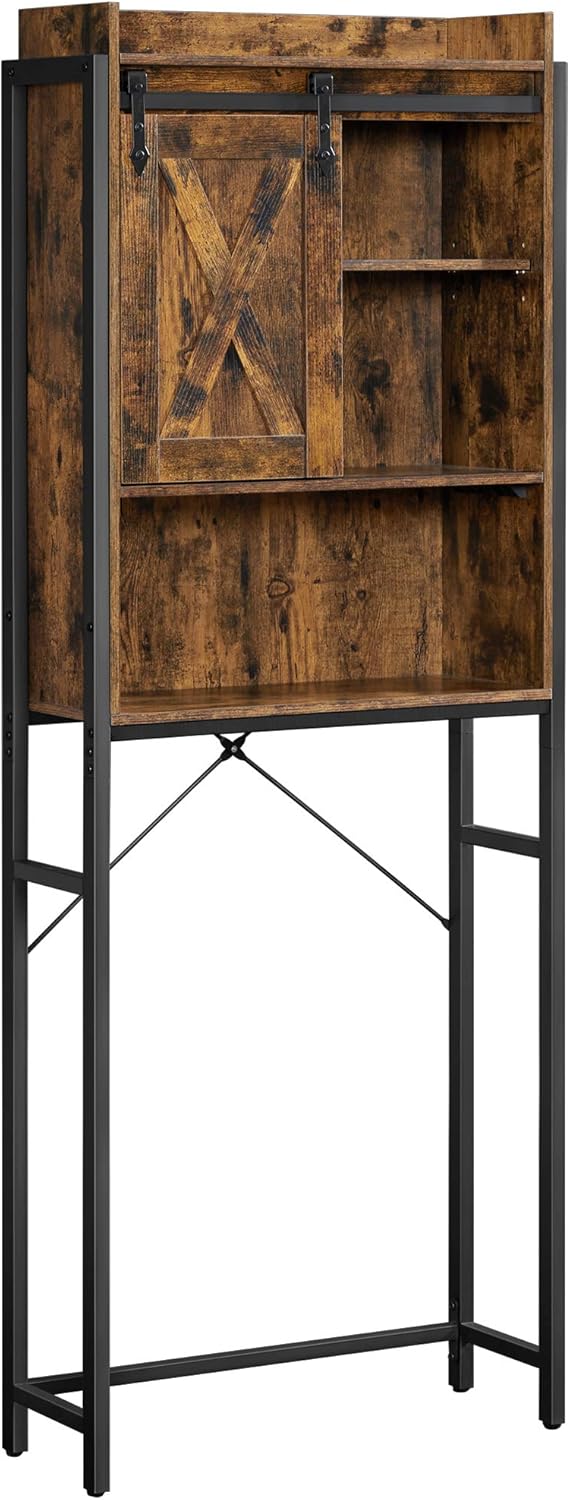 Vasagle - Tagère Wc, Meuble De Rangement Pour Toilettes