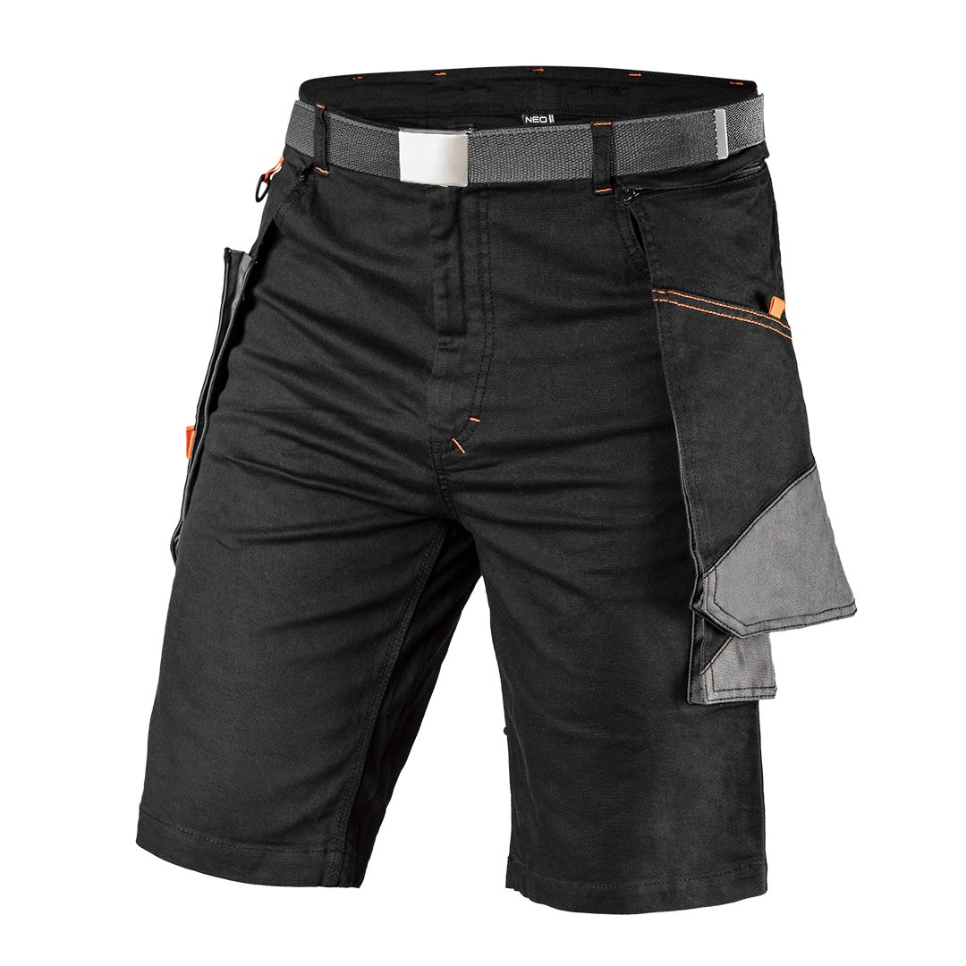 Neo Hd Slim Arbeitsshorts, Gürtel, Größe L