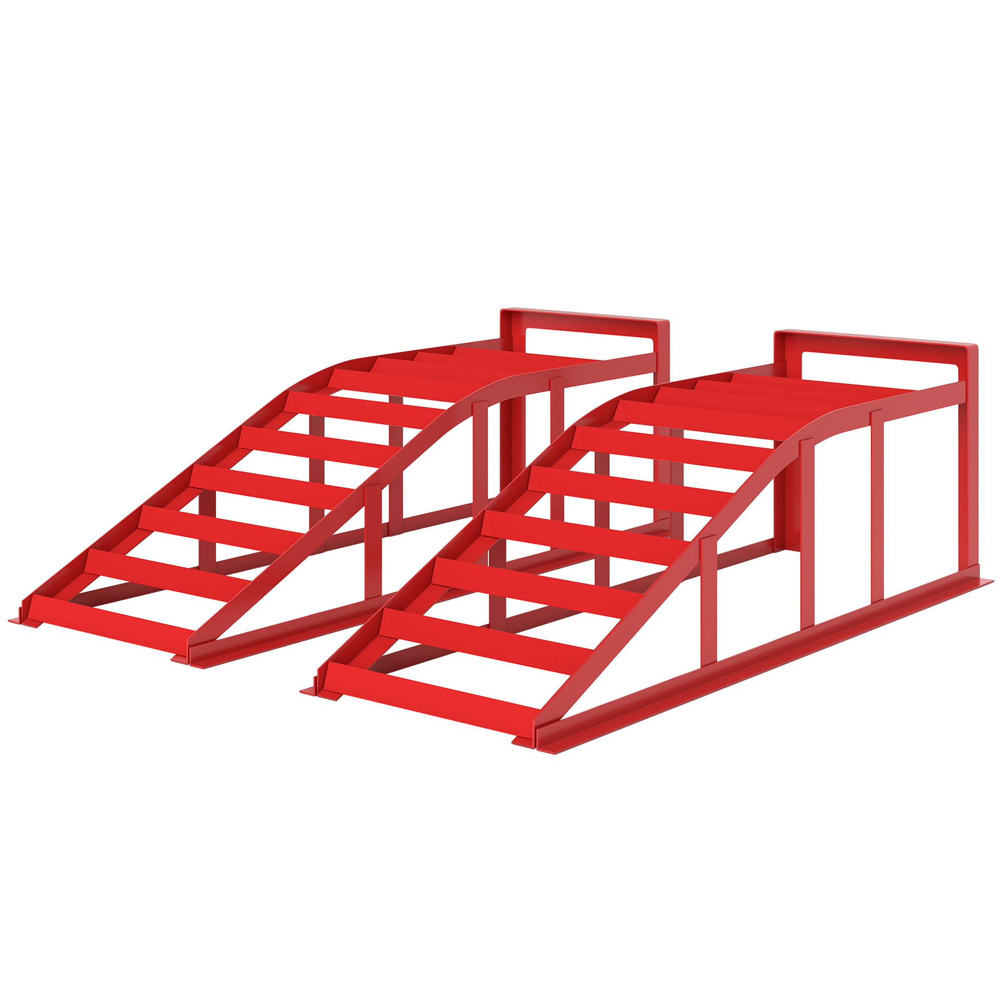 Rampe de levage voiture en acier antidérapante, 83,5 x 30,5 x 27 cm, lot de 2
