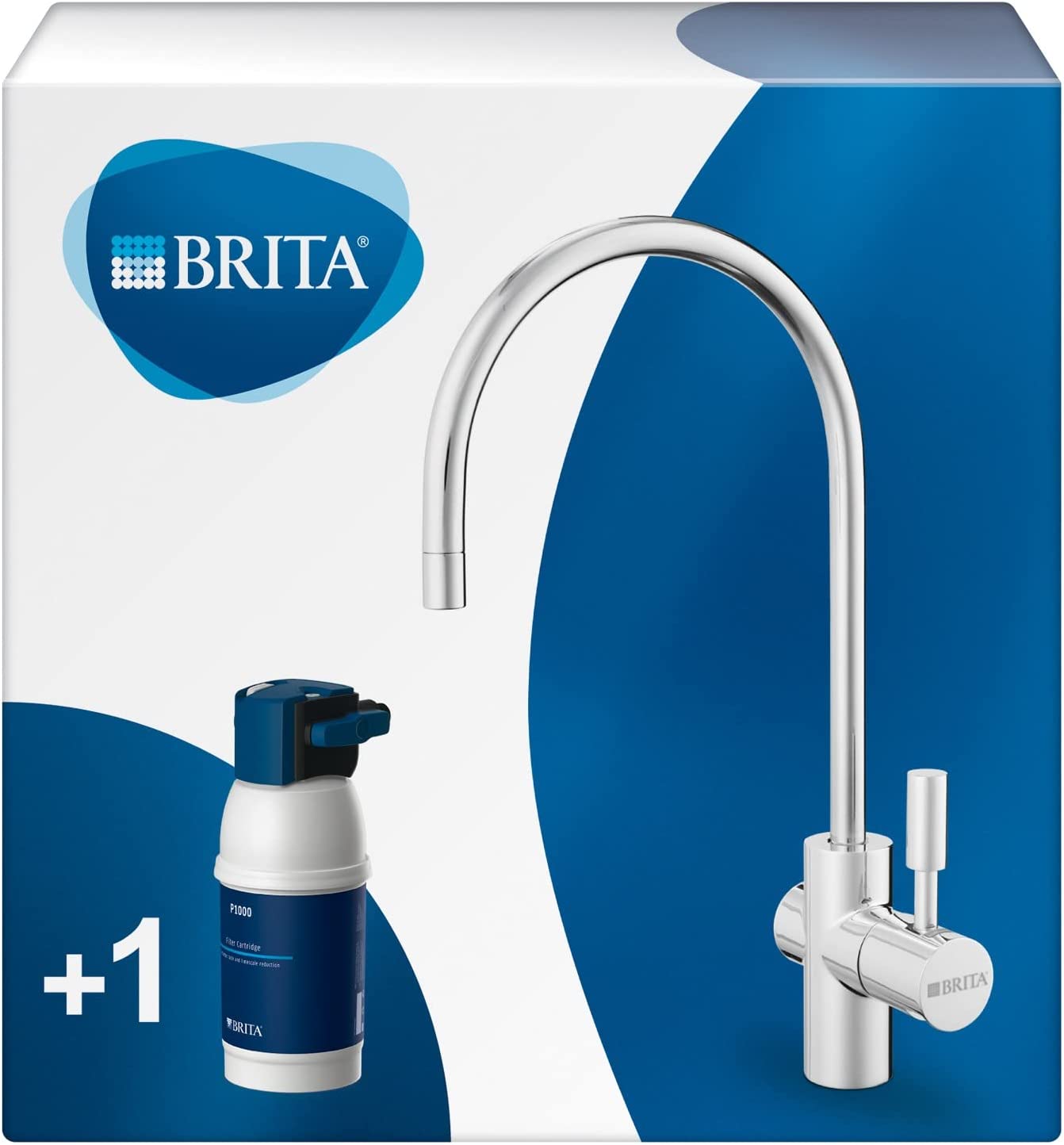 Brita mypure P1, Untertischwasserfilter, Blau, Weiß - Image 4