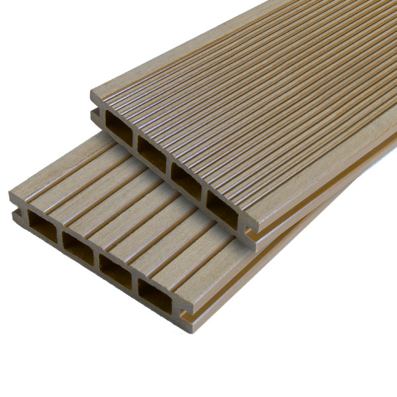McCover Tarima Madera Compuesta Doble Nido Abeja - Beige Claro, 25 mm X 14 cm X