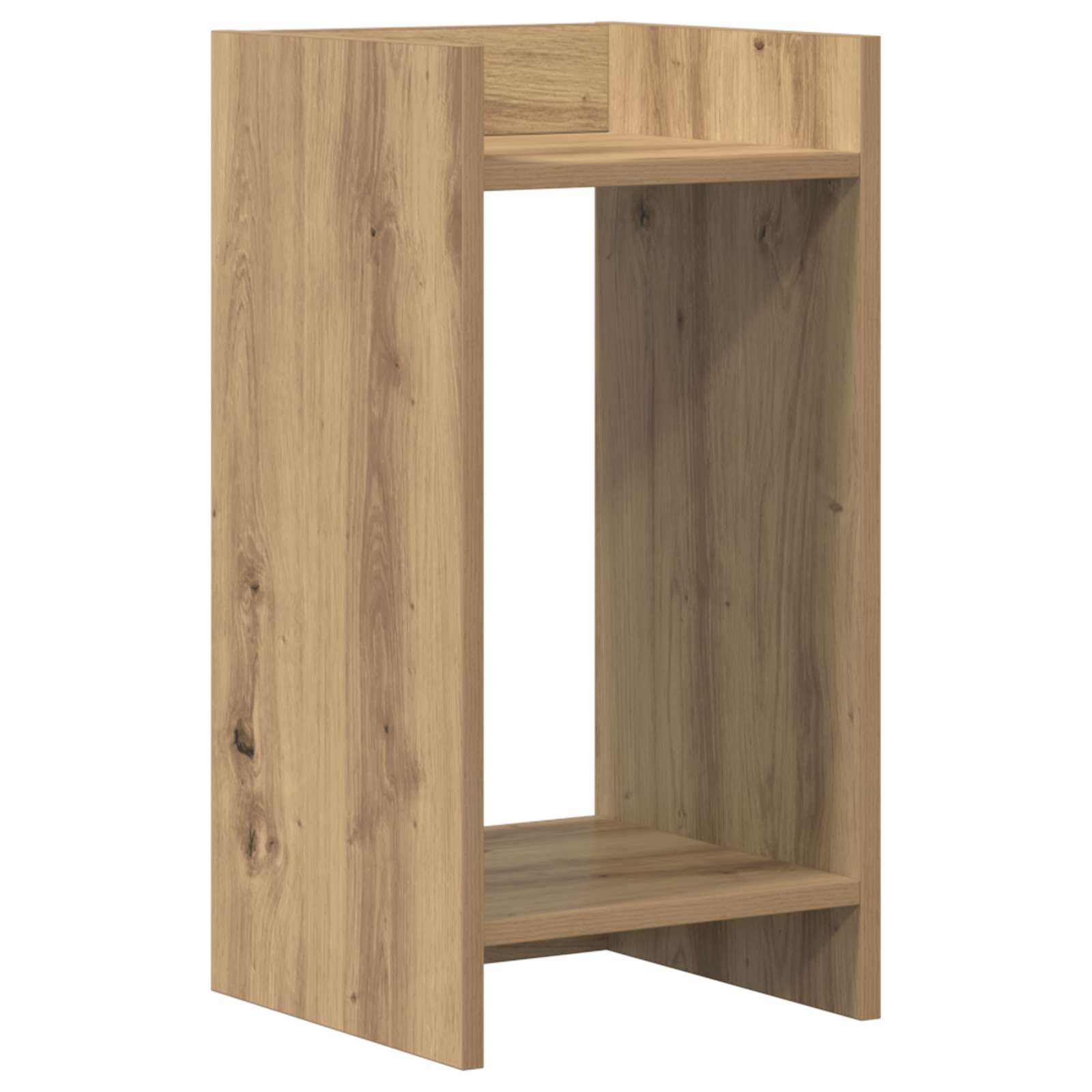 Vidaxl Plant Stand Artisan Oak 30 X 30 X 60 Cm Engineered Wood 8721364556508