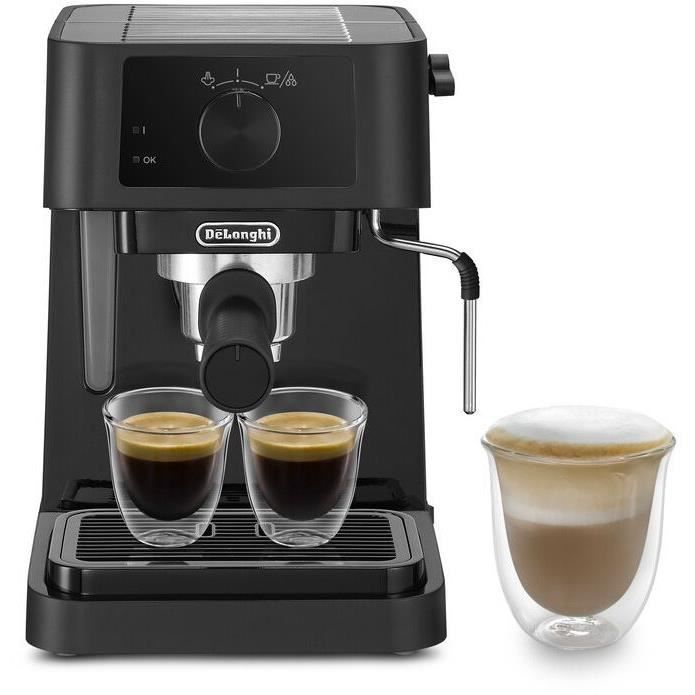 De'longhi Schwarz Stilosa, Siebträgermaschine, - Image 4