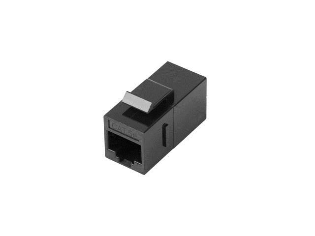 Lanberg keystone coupler - black - Schwarz - Bild 5