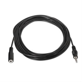 Nano Cable Schwarz Stereo-Audiokabel 3,5/M-3,5/H 5,0M