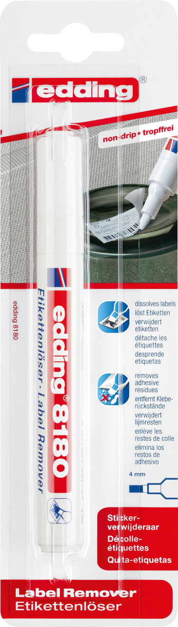 Edding 8180 Etikettenlösemarker transparant - Image 3