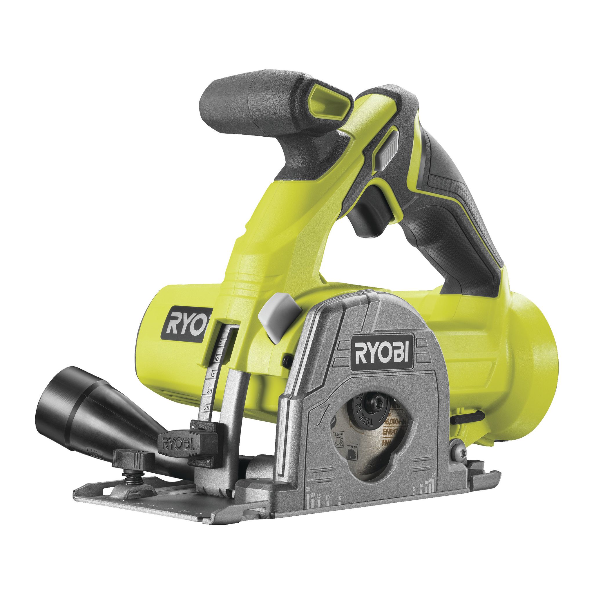 Ryobi - 18 V One+ Akku-tauchsäge R18mms-0, Sägeblattdurchmesser 85 Mm, Ohne Akku