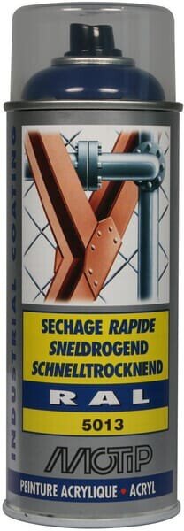 European Aerosols Lack Spray Blau Cobalt Motip 07002