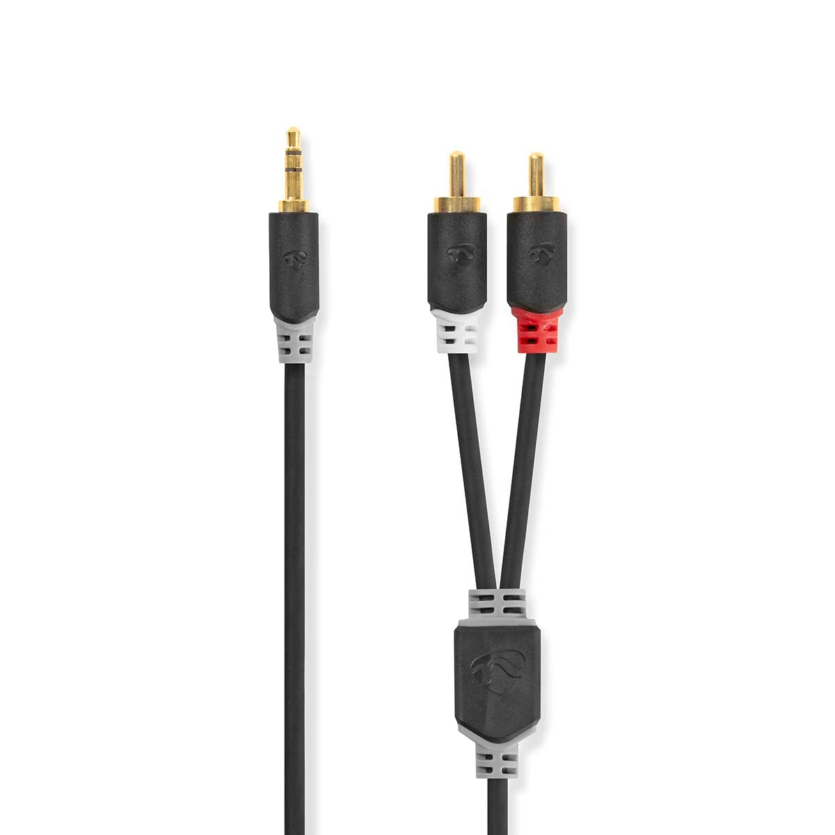 Nedis Stereo-Audiokabel, 3,5 mm, 2X Cinch Mach (3 m, Cinch Kabel), Audiokabel - Bild 4