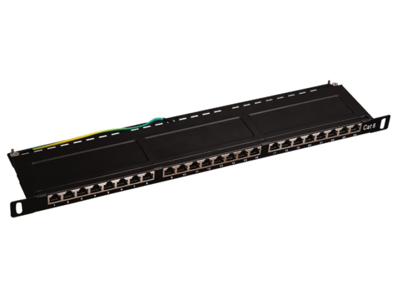 Alantec PK028, Gigabit-Ethernet, RJ-45, Cat6, S/UTP (STP), Sort, Metall - Bild 4
