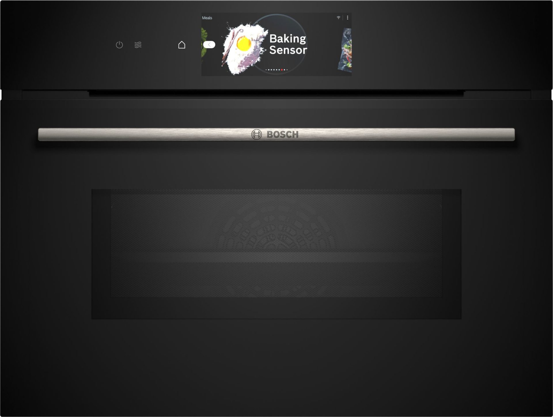 Bosch - Serie 8 Cmg778nb1. Dimensione Del Forno: Media, Tipo Di Forno: Forno Elettrico, Capacità Interna Forno Totale: 45 L. Posizionamento Dell'apparecchio: Da Incasso, Colore Del Prodotto: Nero, Ti...