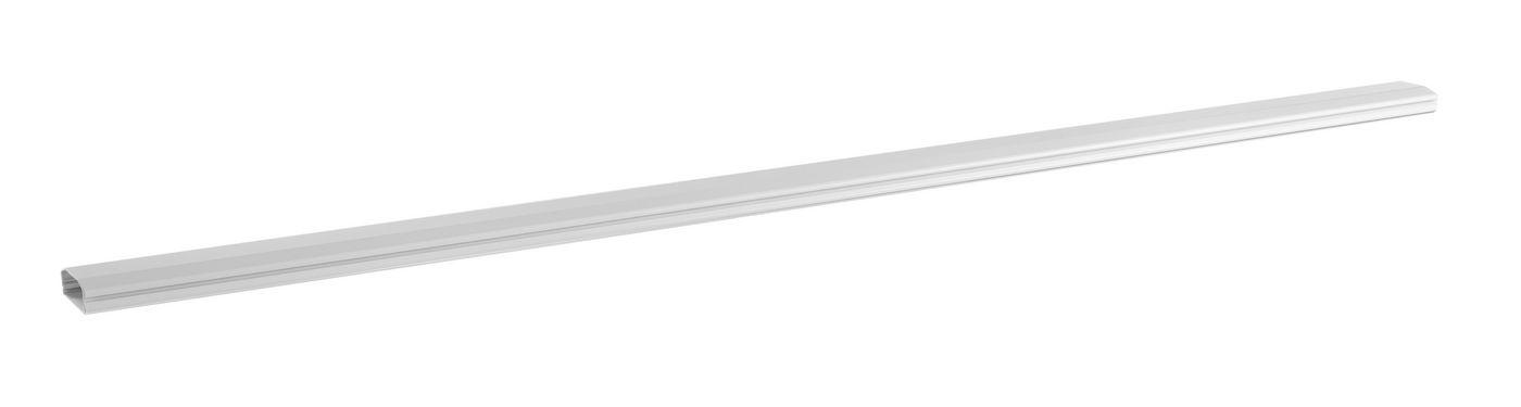 Vivolink Weiss Kabelschutz + Kabelführung, Aluminum Cable Cover White (Kabelkanal, 110 Cm) - Bild 4