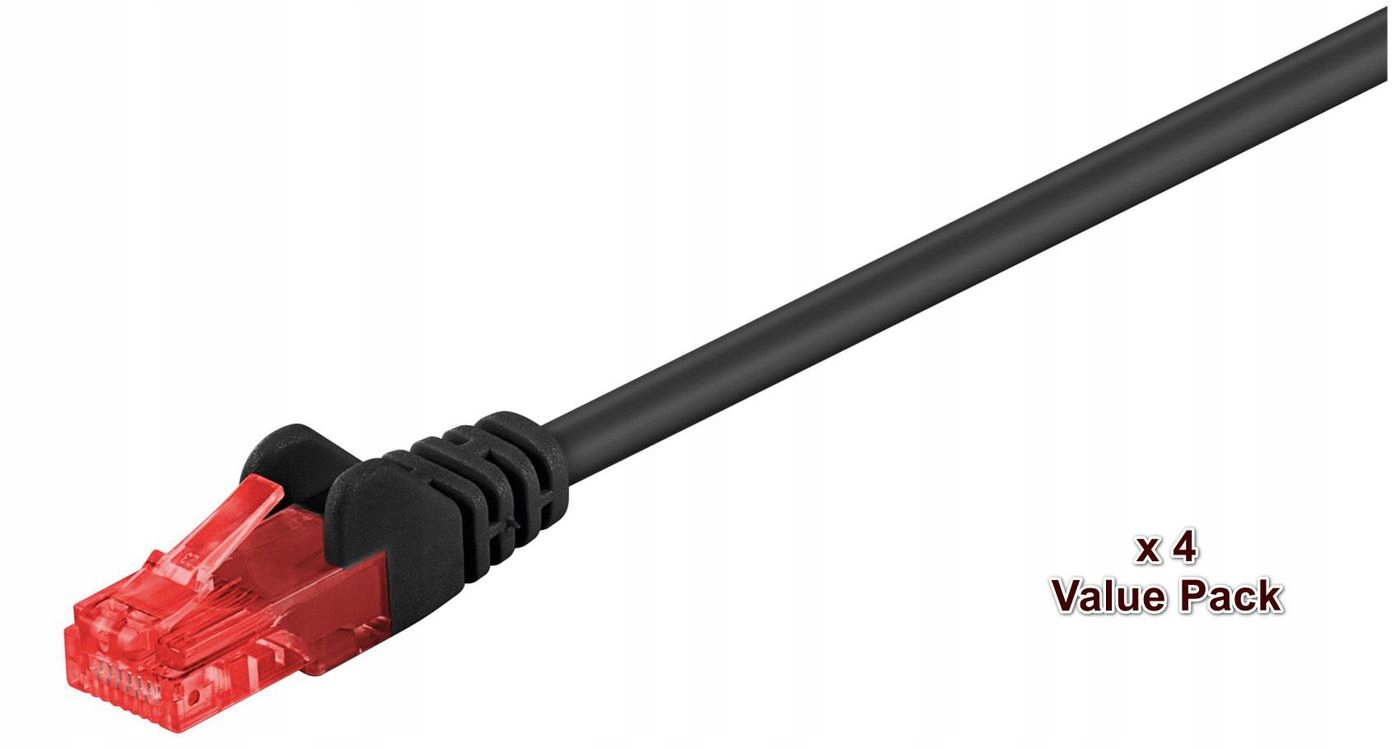 Microconnect Schwarz V-Utp620svp - Netzwerkkabel (20 M, Cat6, U/Utp (Utp), Rj-45, Rj-45, )