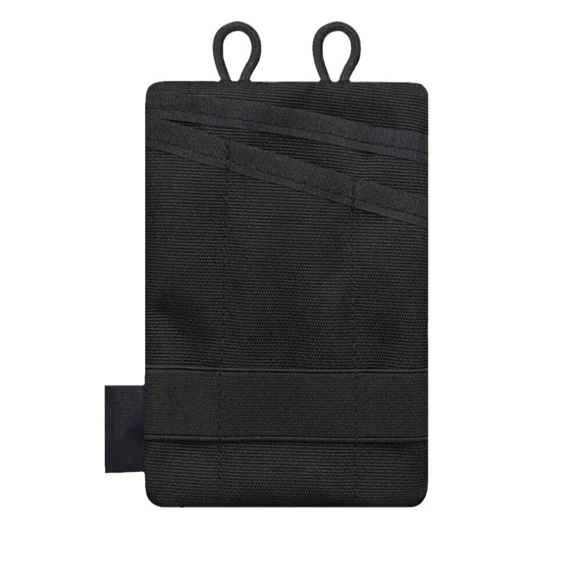 Sac à outils EDC en toile cirée, poches multiples, marron clair