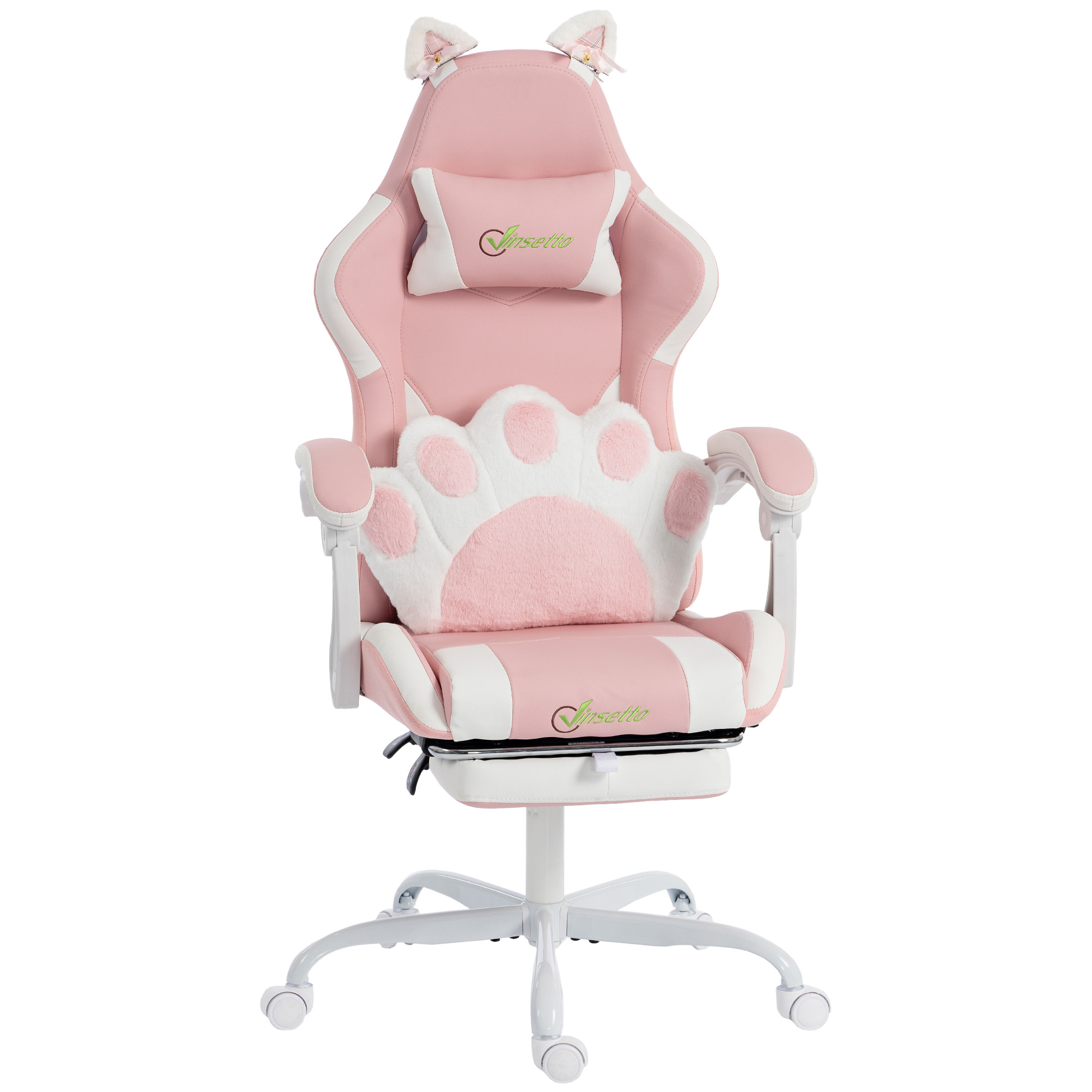 Fauteuil De Jeu Ergonomique Rose