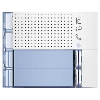Bticino , Zubehör Gebäudesicherheit, Frontblende Lautsprecher Led 2Rt Allwhite - Image 4
