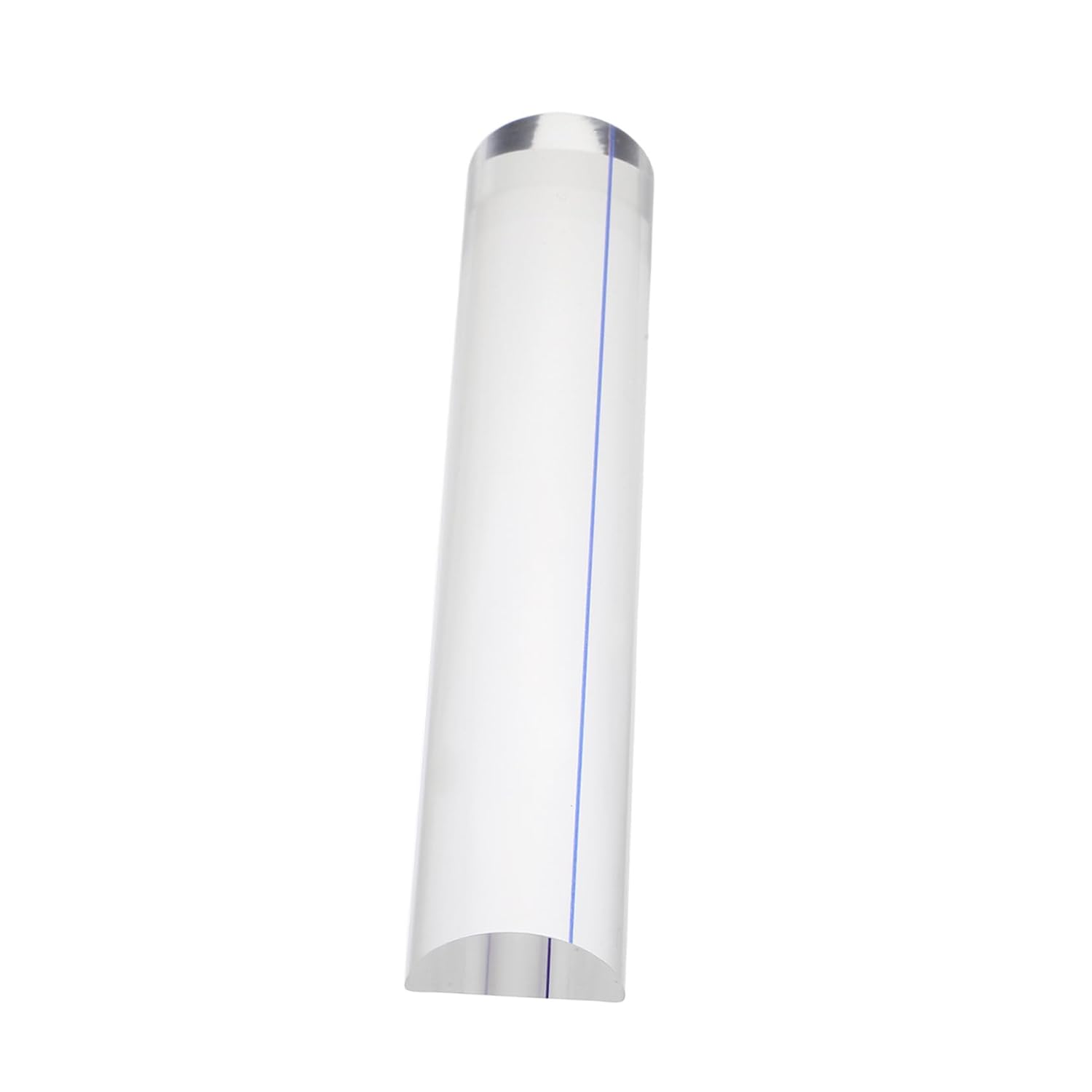 Règle loupe en acrylique transparent avec lignes de repère, 16 cm