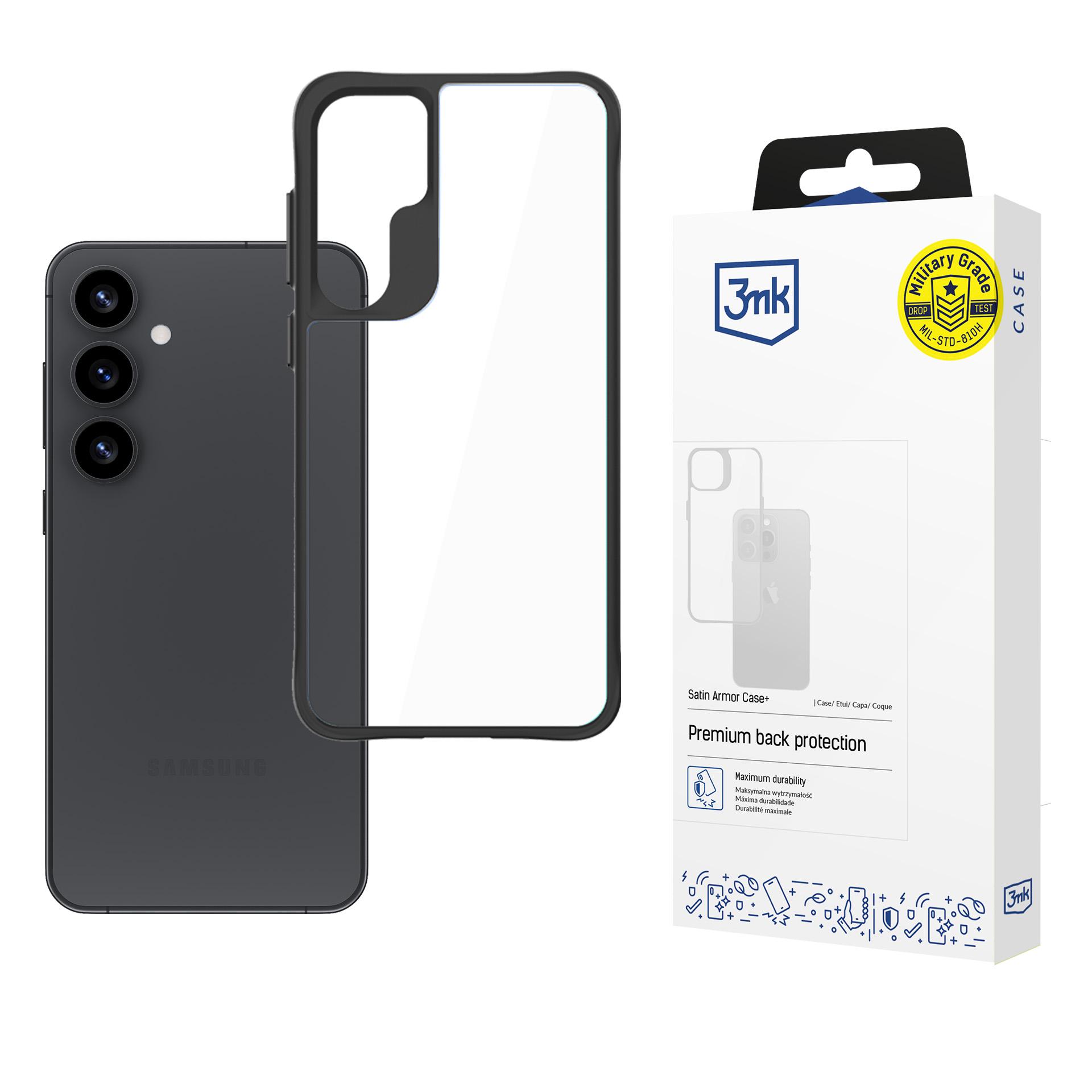 Oem Mehrfarbig Samsung Galaxy S25 - 3Mk Satin Armor Case+