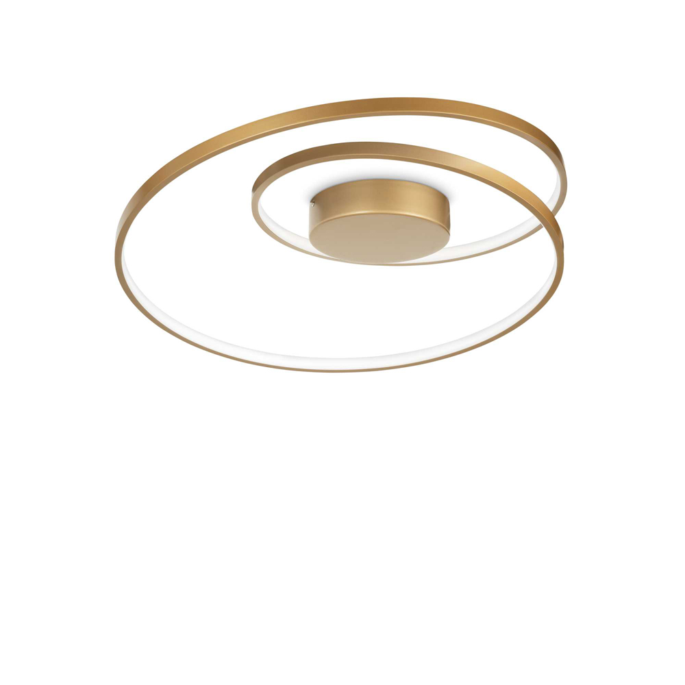 Ideal Lux Lampada Da Soffitto Oz Pl On Off Ottone