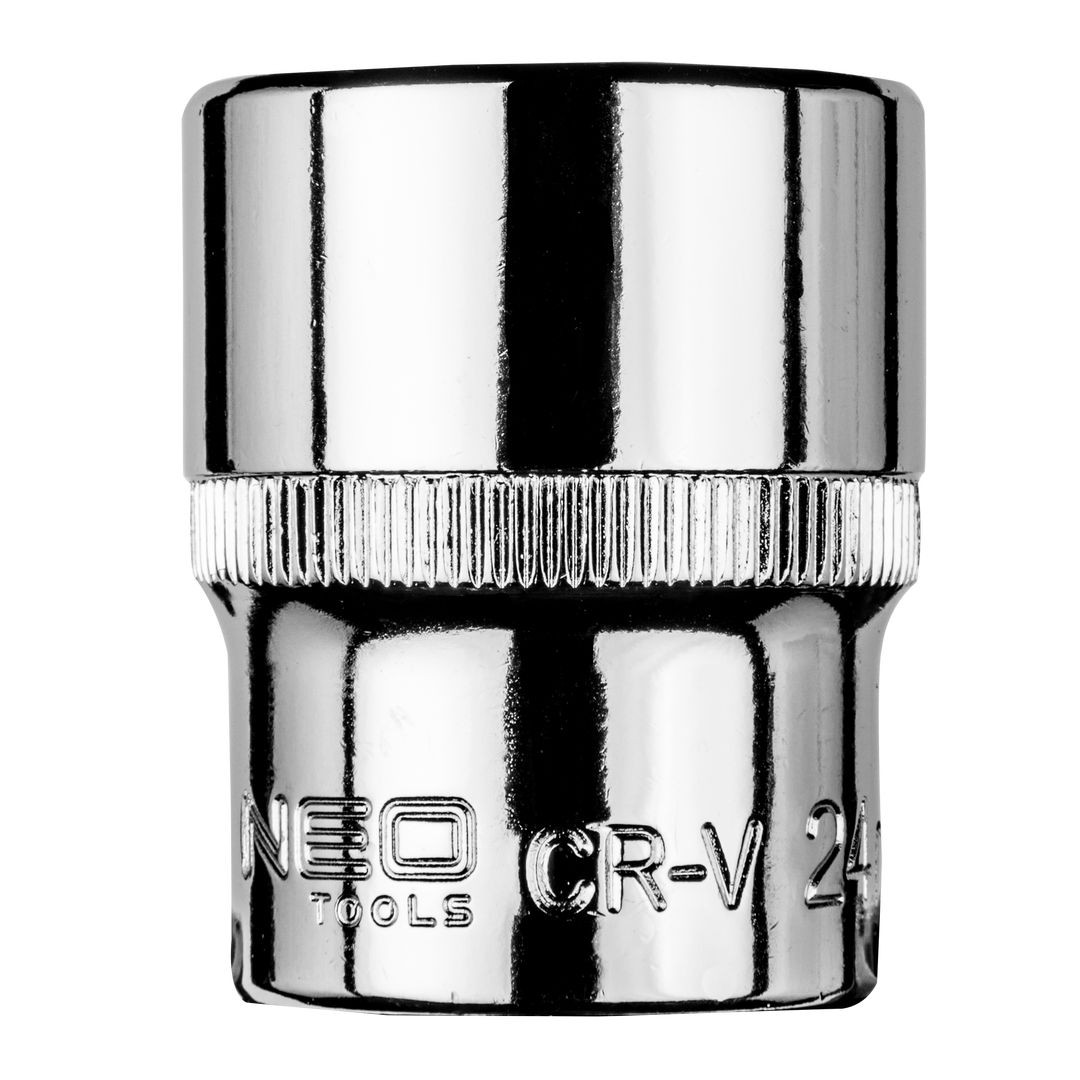 Tresice France Versilbert 1/2"-Sechskantnuss, 24 Mm
