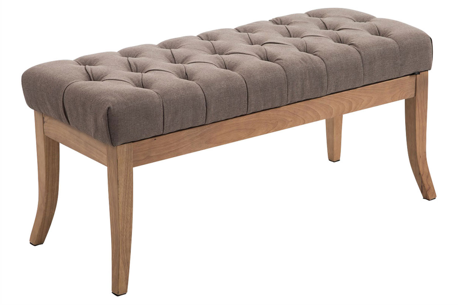 Clp Sitzbank Ramses Stoff Antik-hell Taupe 100 Cm