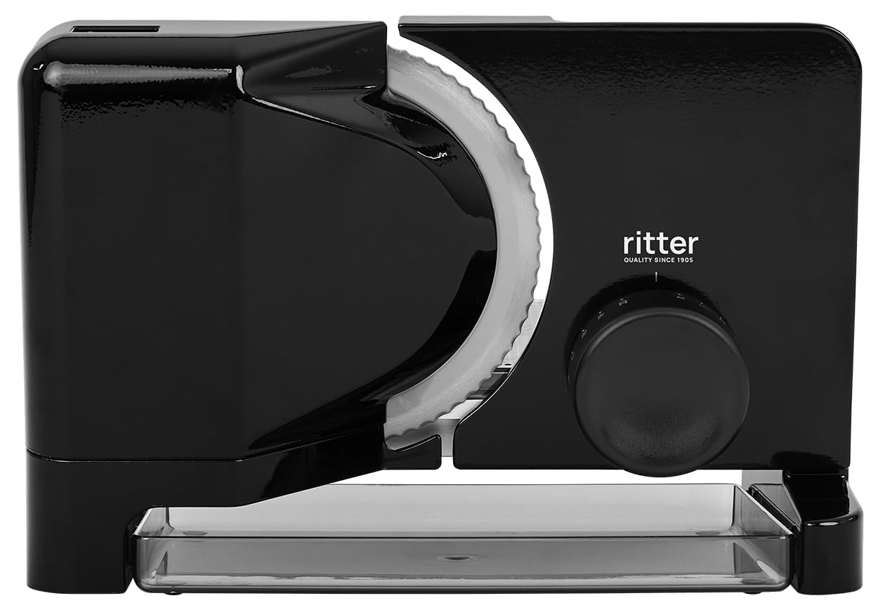 Affettatrice Universale E 16, Affettatrice Universale Elettrica Con Motore Eco, Made In Germany, Nero - Ritter