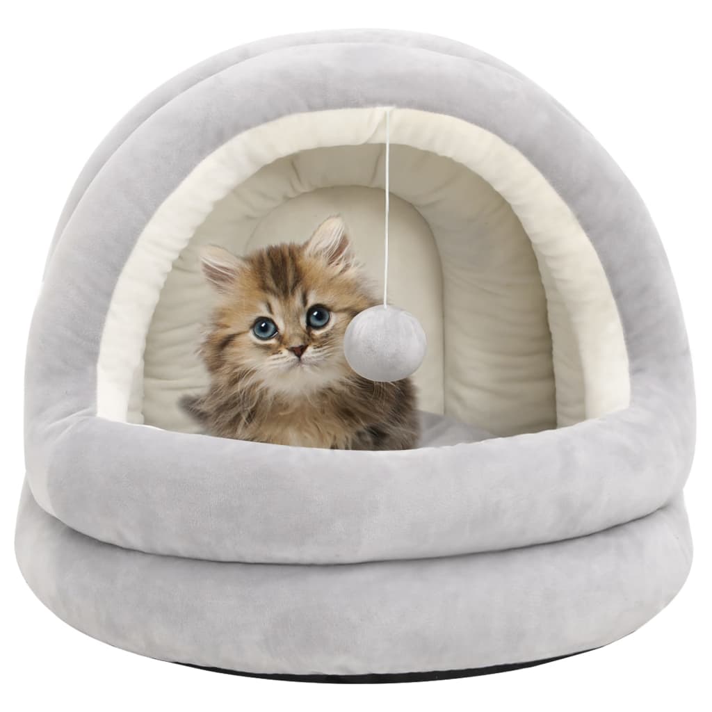 VidaXL Katzenbett grau 40 cm, 40 cm - Image 3