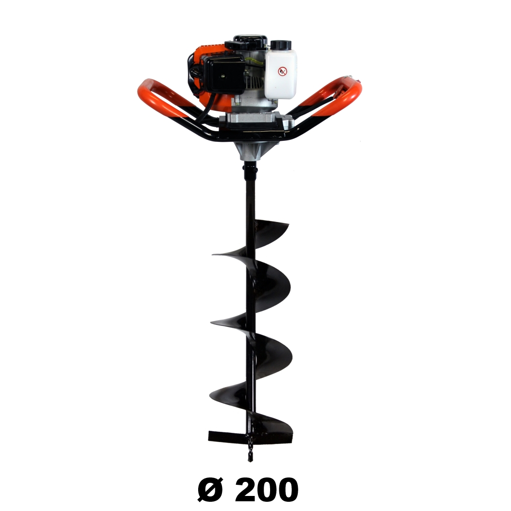 Trivella A Scoppio 52 Cm3, 3 Cv + Punta Da 200 Mm GT GARDEN