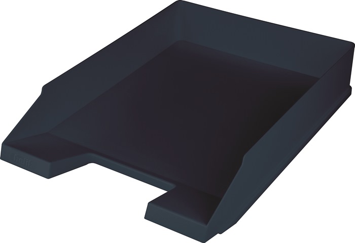 Helit Schwarz Dokumentenablage, Briefkorb (A4, C4) - Image 4
