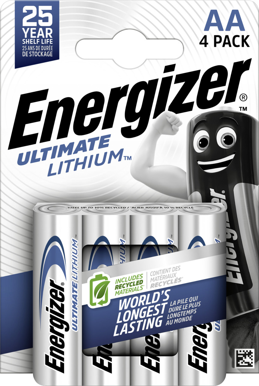 Energizer Ultimate Lithium L91 AA Batterien (4 Stück) - Bild 3