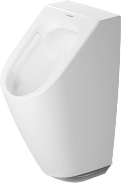 Duravit Weiss Me By Starck Urinal, Elektronik-Urinal Für Batterieanschluss, Rimless, Ohne Fliege, Mit Steuerung, Weiß Hochglänzend Mit Durashield, 280931Aa00 - Image 3