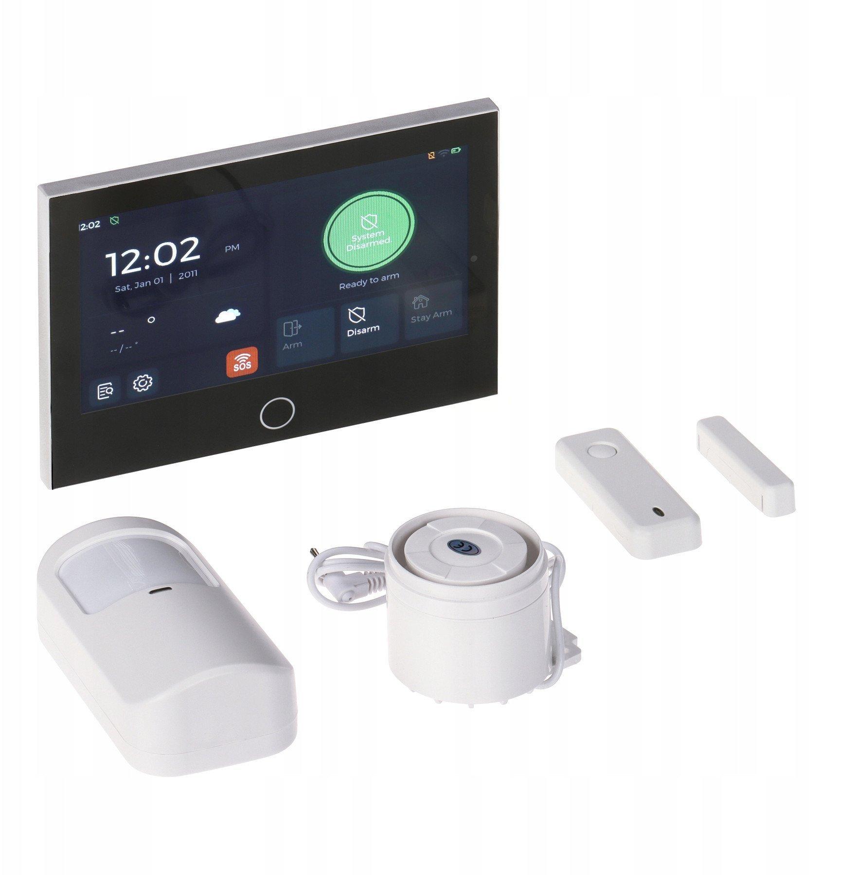 Atlo Alarmsystem Az Wg74 Tuya Touchscreen 7 Zoll