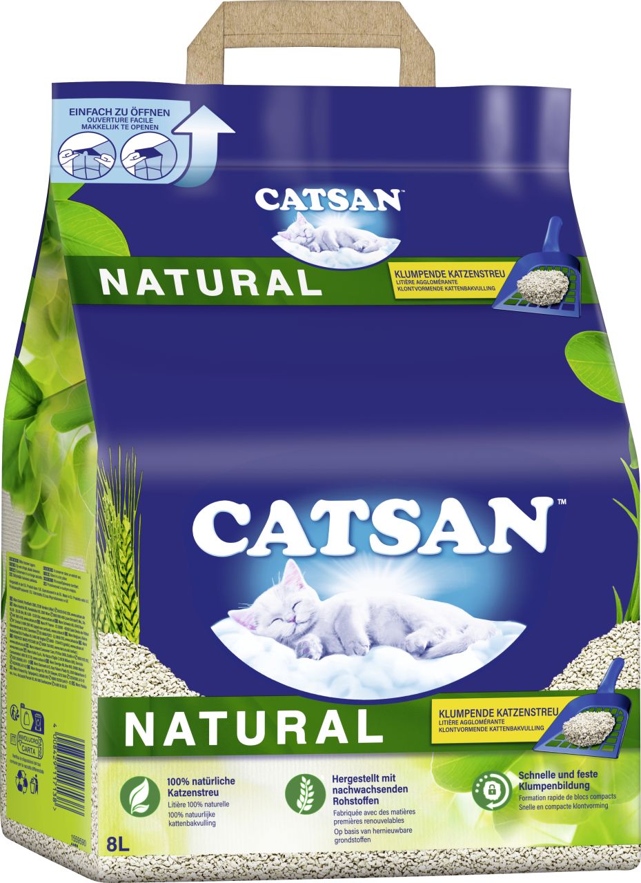 Catsan Natural -Sparpaket 2 x 8 l - Image 6