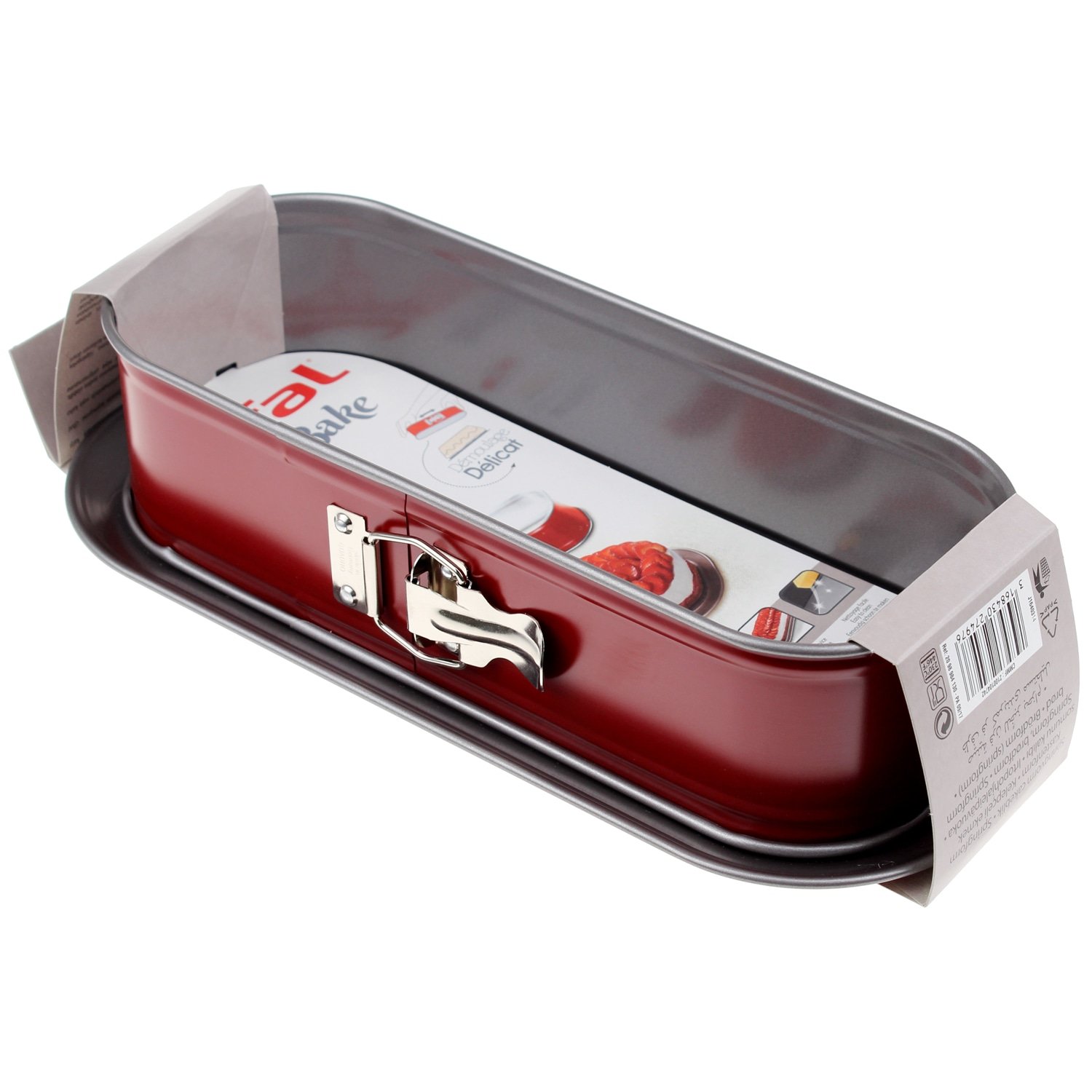 Tefal Rot Kuchenspringform Metall Stahl (30 X 11 Cm)