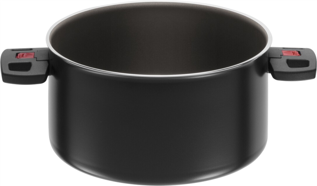 Ballarini Schwarz Topf M 24 Cm