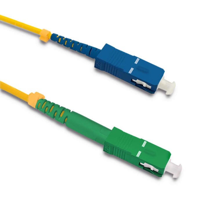 Oem Gelb Qoltec Sc/Apc – Sc/Upc Glasfaser-Patchkabel Singlemode 9/125 G652d Simplex 7 M