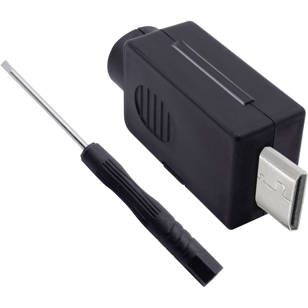 Quadrios 2001C220 HDMI-Steckverbinder Stecker, gerade Polzahl: 20 Schwarz 1St.