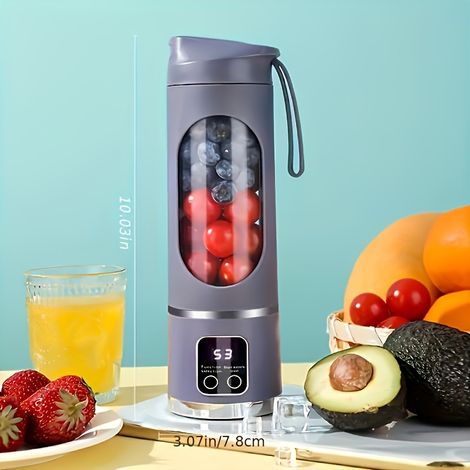 Frullatore E Spremiagrumi Portatile Ricaricabile Tramite Usb: La Scelta Ideale Per Preparare Bevande A Base Di Frutta E Verdura.