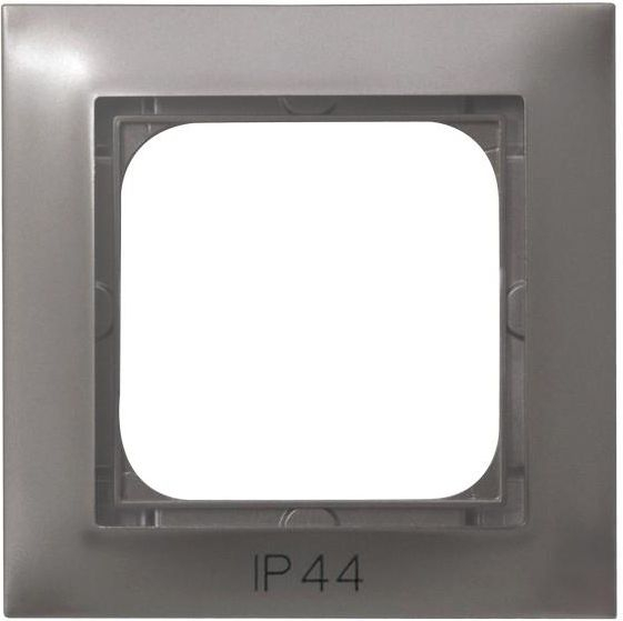 Ospel Impresja Einzelrahmen Für Ip44-Titansteckverbinder Rh-1Y/23