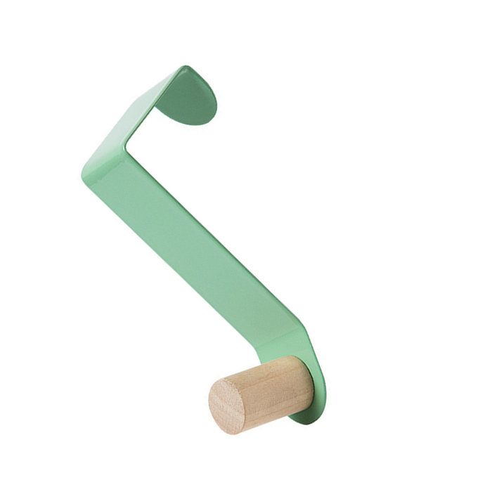 Crochets de suspension de porte en métal, forte capacité, gain de place, vert