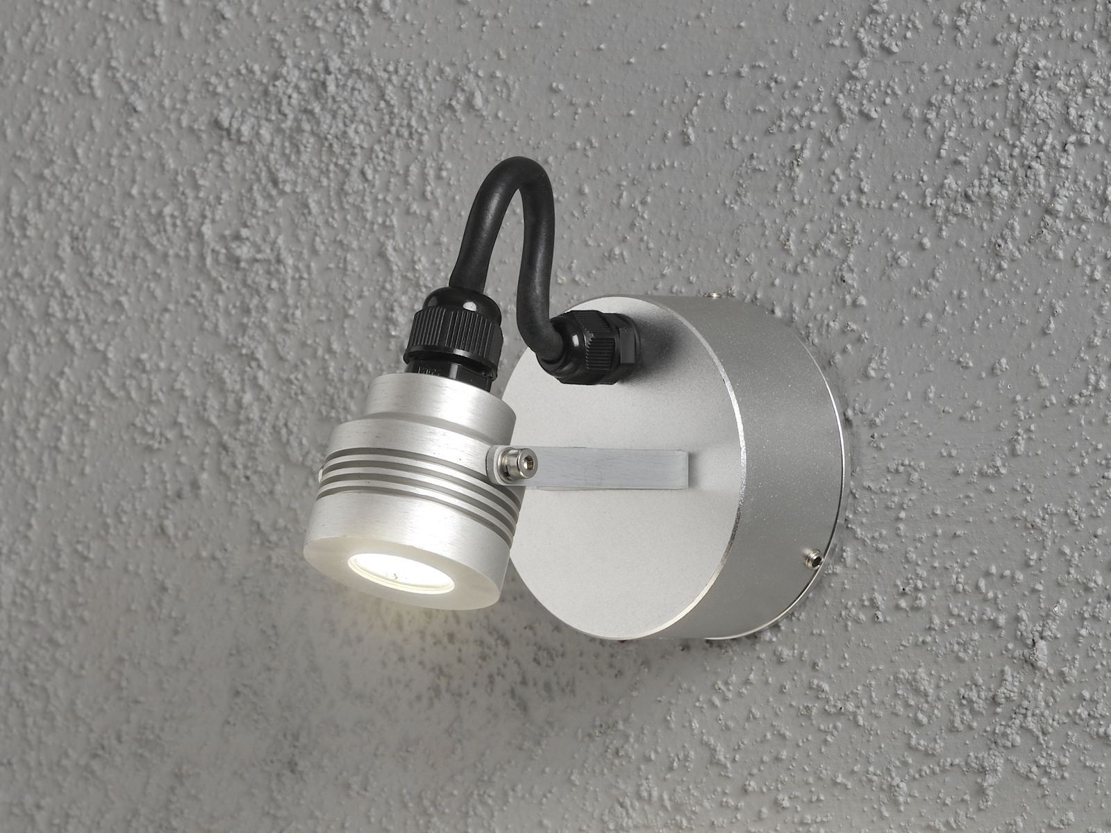 Konstsmide Grau - Massiver Aluminium Wandspot Monza, Schwenkbar, 160 Lumen, Ip54 - Bild 3