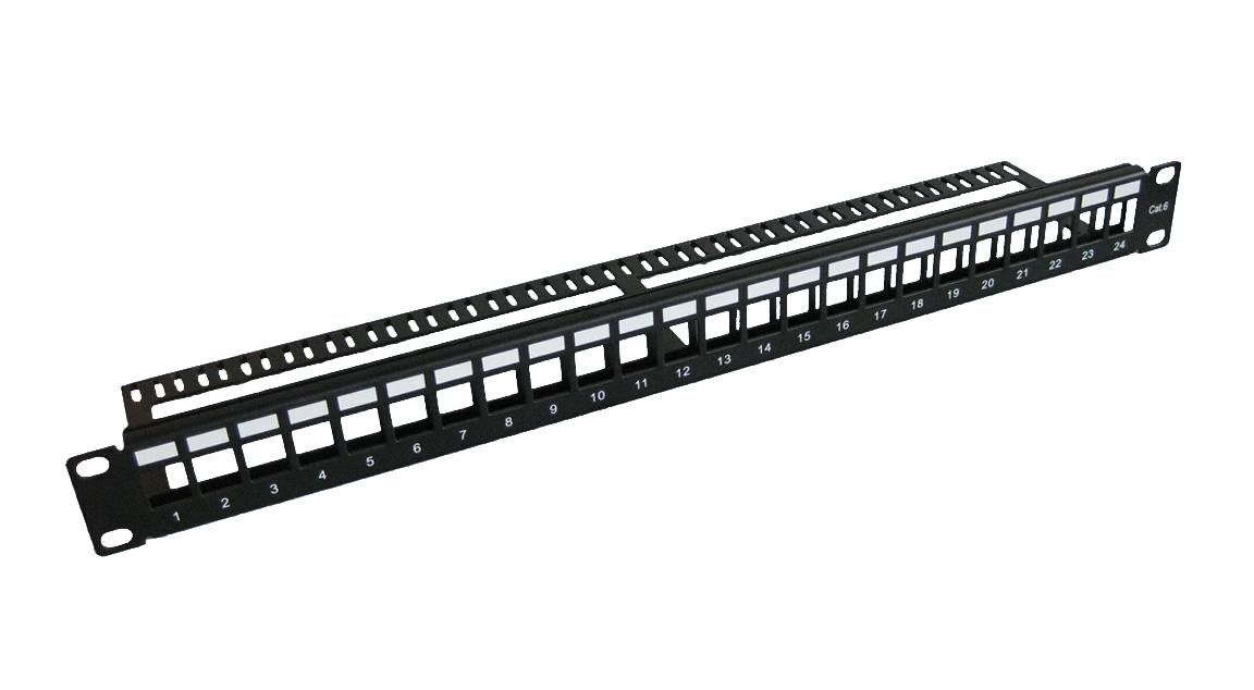 MicroConnect Patch Panel, Server Zubehör, Schwarz - Image 2