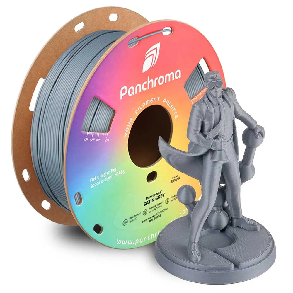 Polymaker Panchroma Pla Satin Grey 1,75 Mm 1.000 G - Bild 4