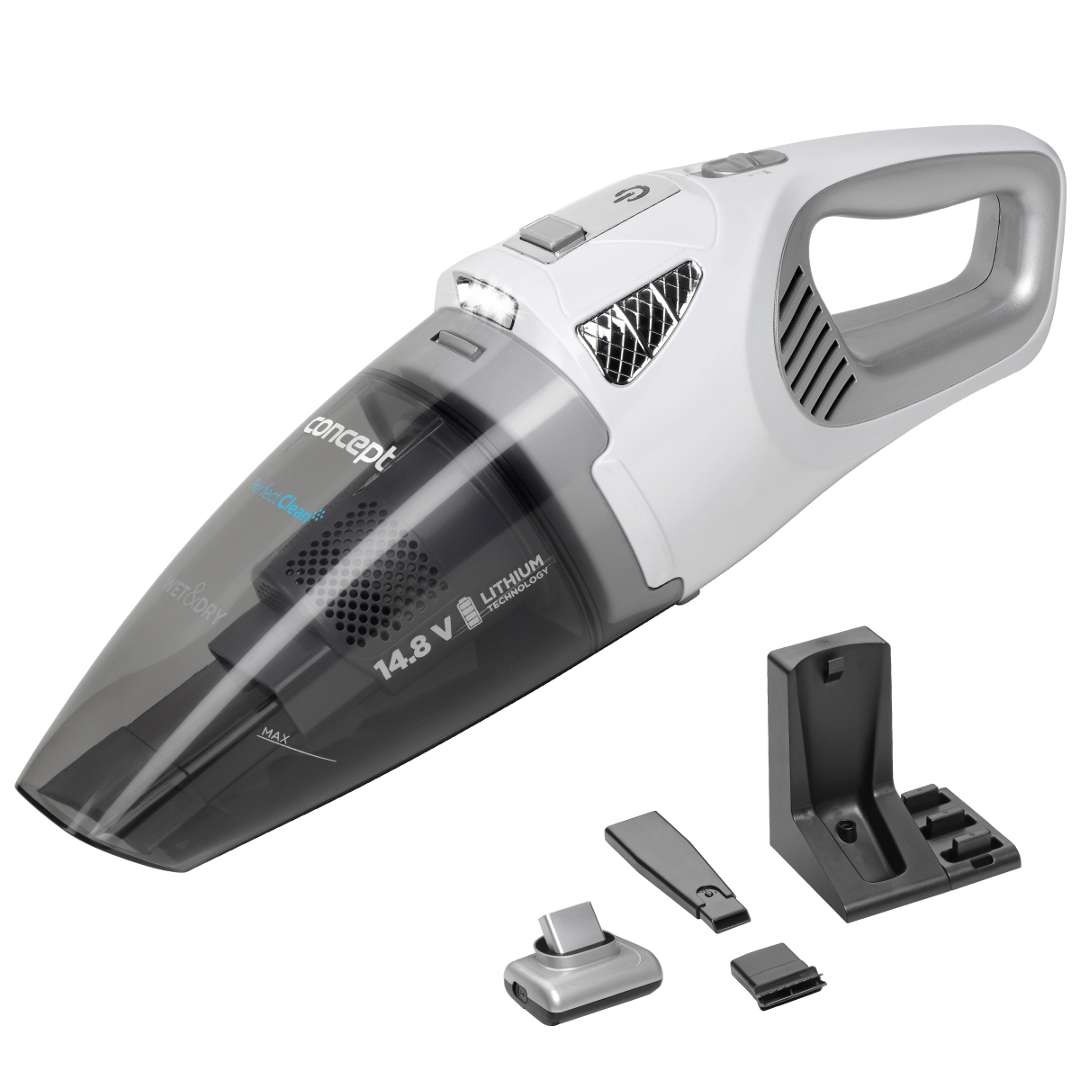 Concept VP4370, Trocken&Nass, 80 dB, Beutellos, Schwarz, Weiß, 0,9 l, 0,15 l - Bild 5
