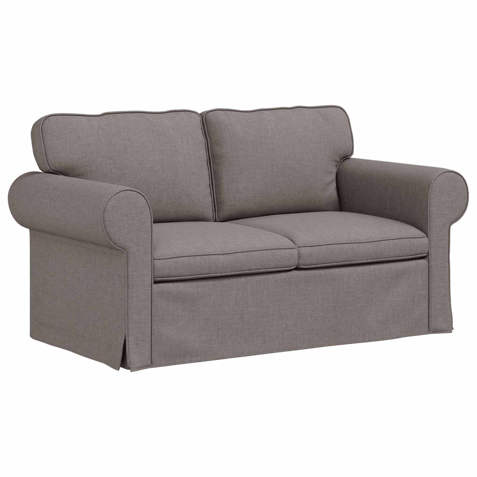 Sofa Taupe 155 X 82 X 80 Cm Fabric Vidaxl