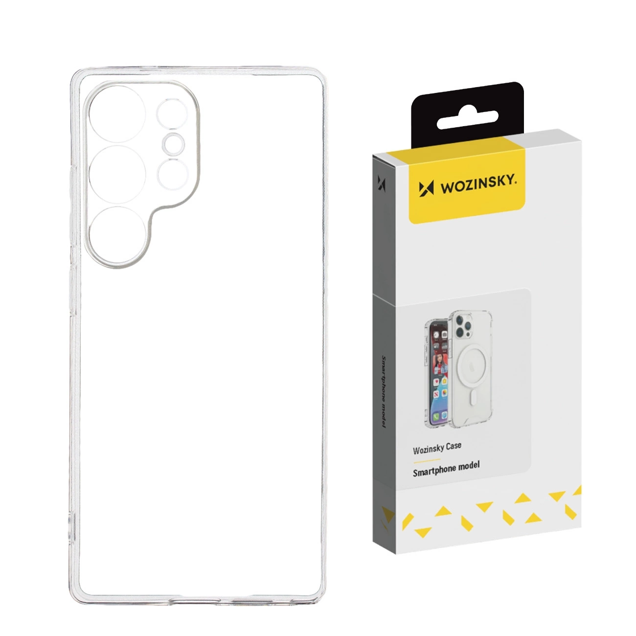 Wozinsky Etui Ultra Clear na Samsung Galaxy S24 FE - przezroczyste (Samsung Galaxy S24 FE), Smartphone Hülle, Transparent - Bild 2
