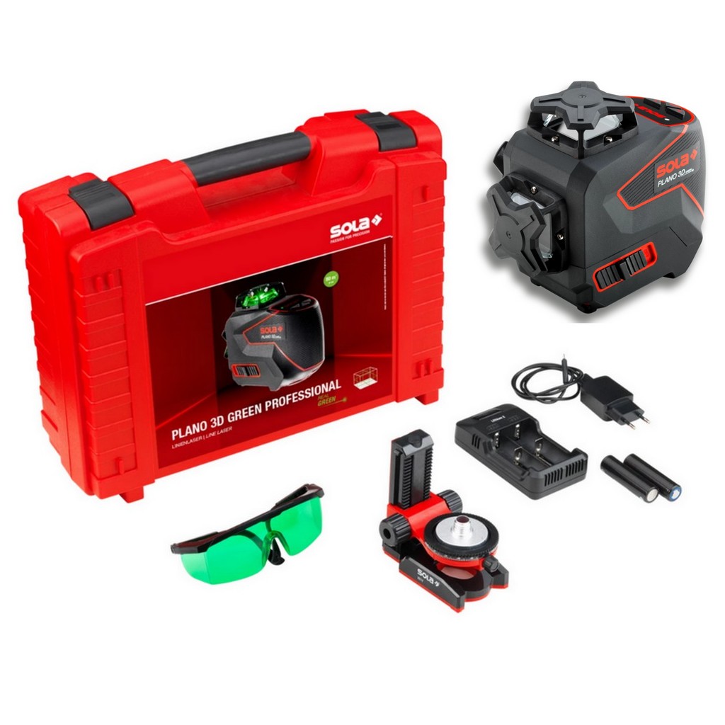 SOLA LASER PLANO 3D GREEN PROFESSIONAL 71017201 - Image 5