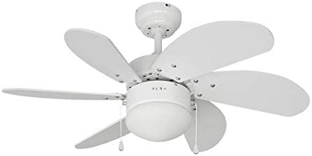 Edm Weiss Deckenventilator Mit Lampe 33985 Aral 50 W, Ventilator, - Bild 4