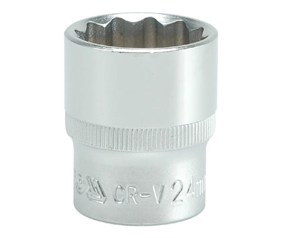 24mm Stecknuss 12-Kant 1/2"" Antrieb Nuss Vielzahn Steckschlüssel Ratschen Knarre - Bild 5